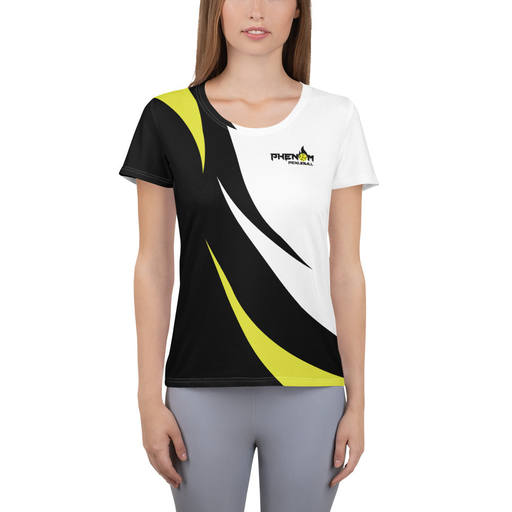 PHENOM Pickleball - Logo Women's Athletic Shirt