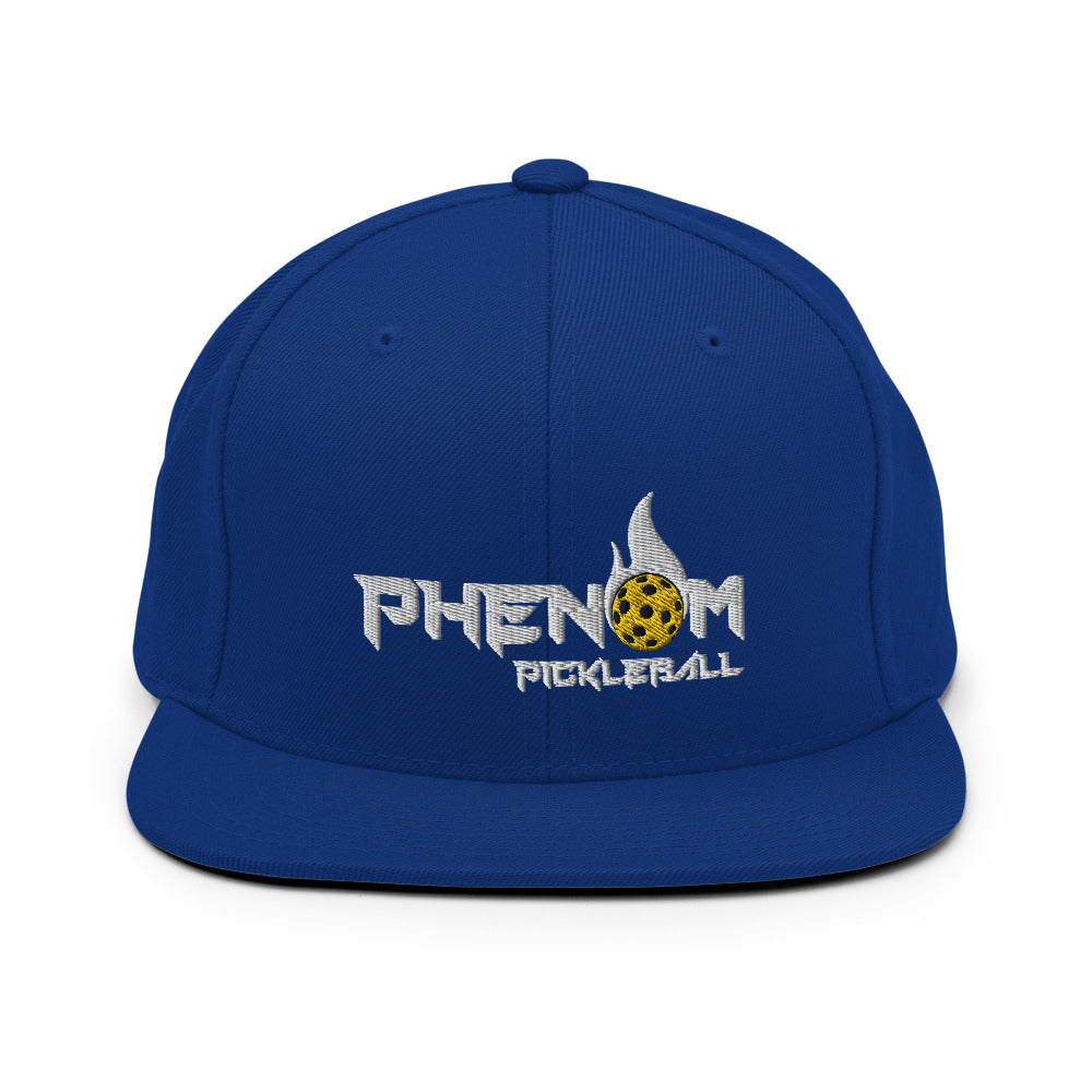 PHENOM PICKLEBALL - Logo Flatbill Hat (Dark)