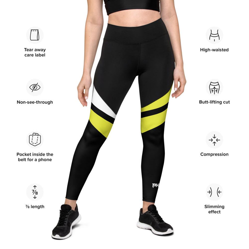 Women's Pro Pickleball Streamlined Compression Pants (Off Court