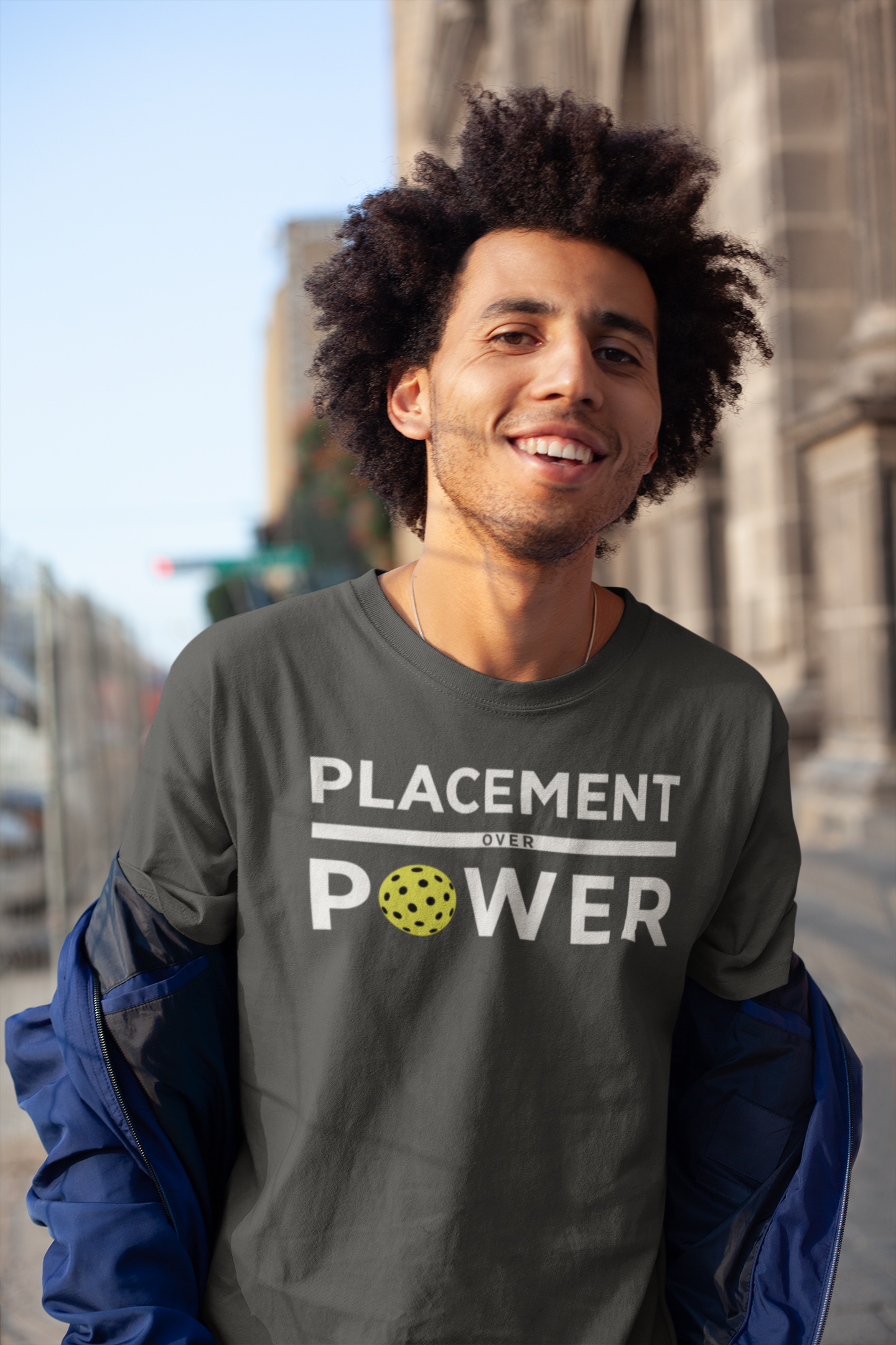 PLACEMENT OVER POWER - Pickleball Shirt