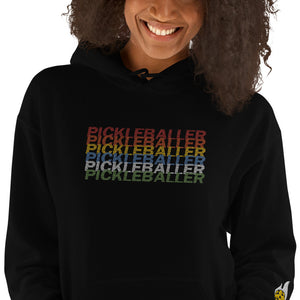 PICKLEBALLER - Embroidered Hoodie Sweater