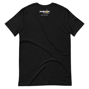 black just dink it mesa arizona pickleball shirt performance apparel athletic top phenom logo back view