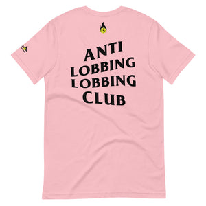 anti lobbing lobbing club pickleball apparel shirt light pink back