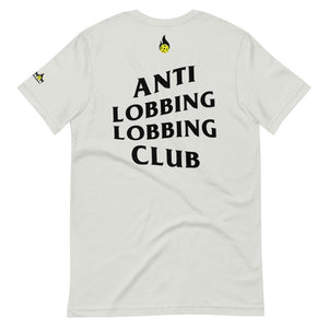 anti lobbing lobbing club pickleball apparel shirt light gray back