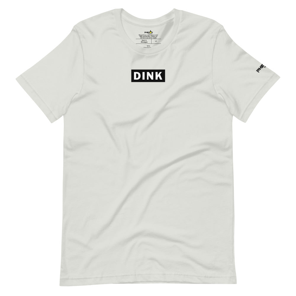 light gray dink pickleball shirt apparel kith inspired front view