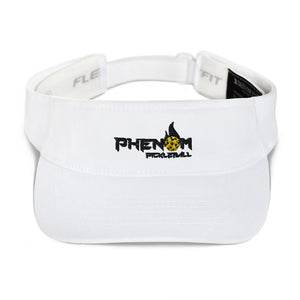 PHENOM PICKLEBALL - Logo Visor (White)